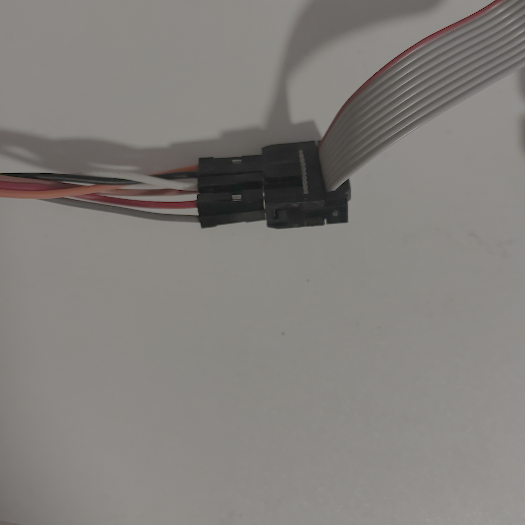 连接 JTAG 排线